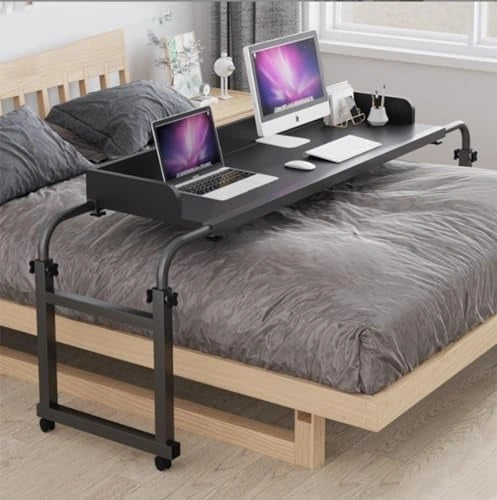 Table De Lit A Roulette Medical, N(Color:Noir)