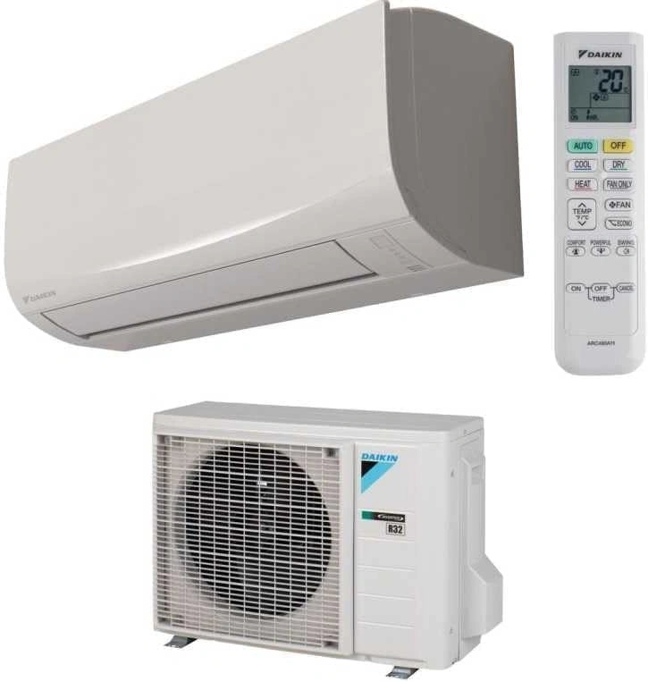 Daikin Sensira 2026 FTXF25F + RXF25F, modèle 2026, Climatiseur monosplit 9000 BTU Inverter R32 A++ avec Wi-Fi intégré