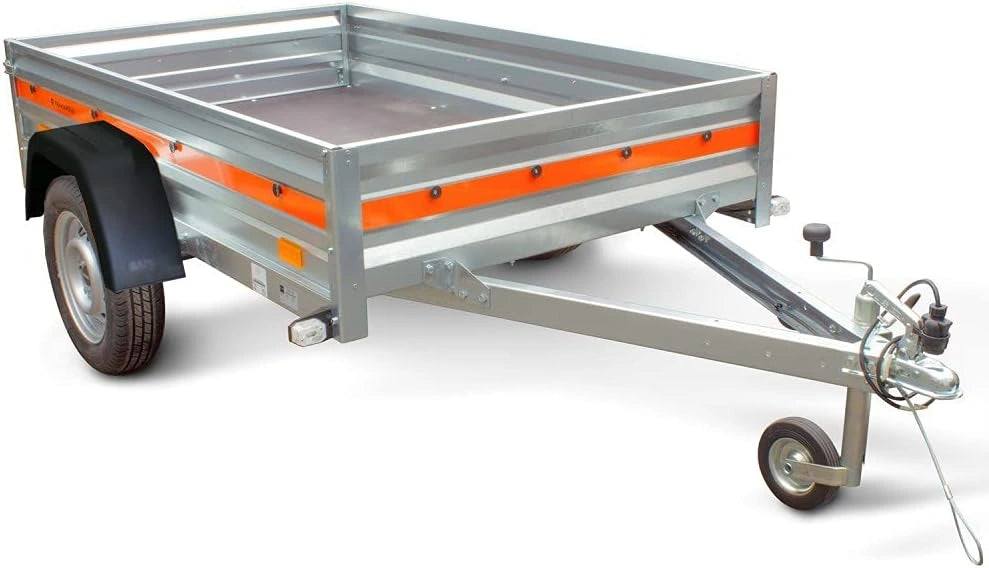 Tema ECO2012 Remorque Utilitaire basculante 205 × 125 cm Gris, 30 cm