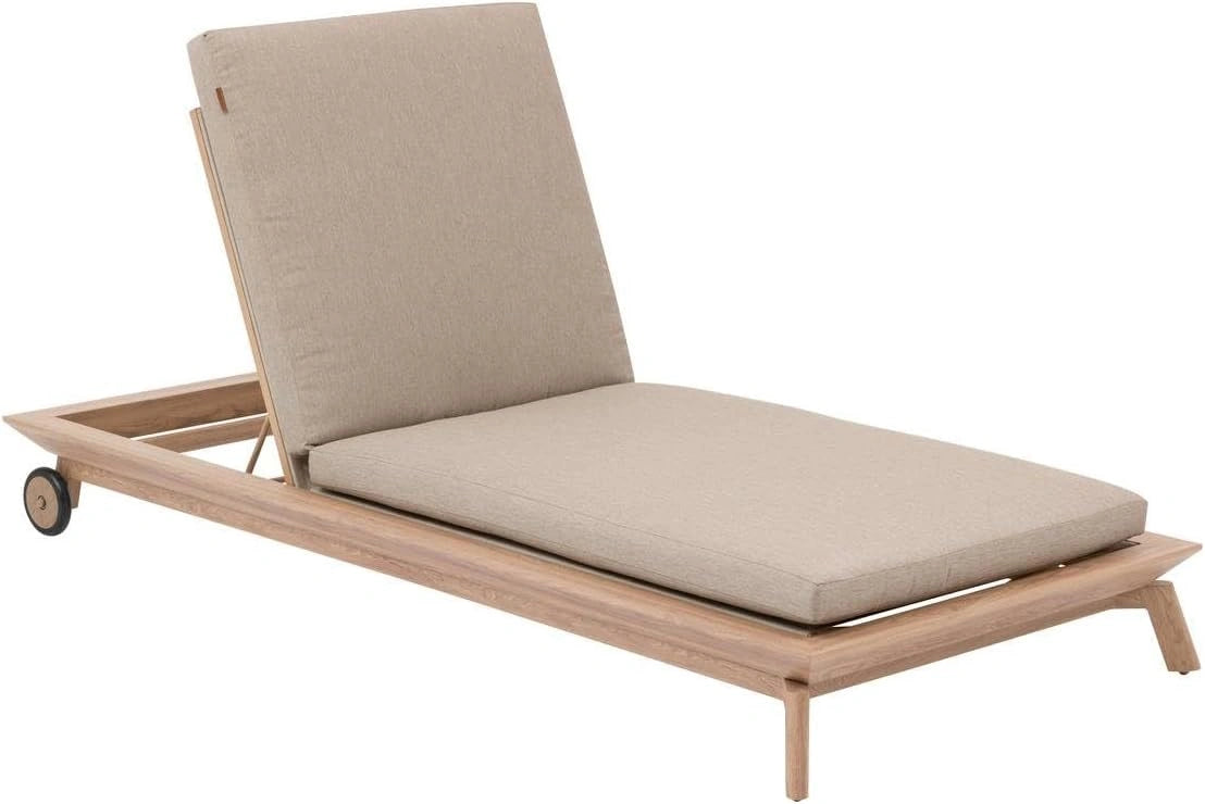 Hespéride - Lit de Piscine manissa Beige Aluminium et Polyester