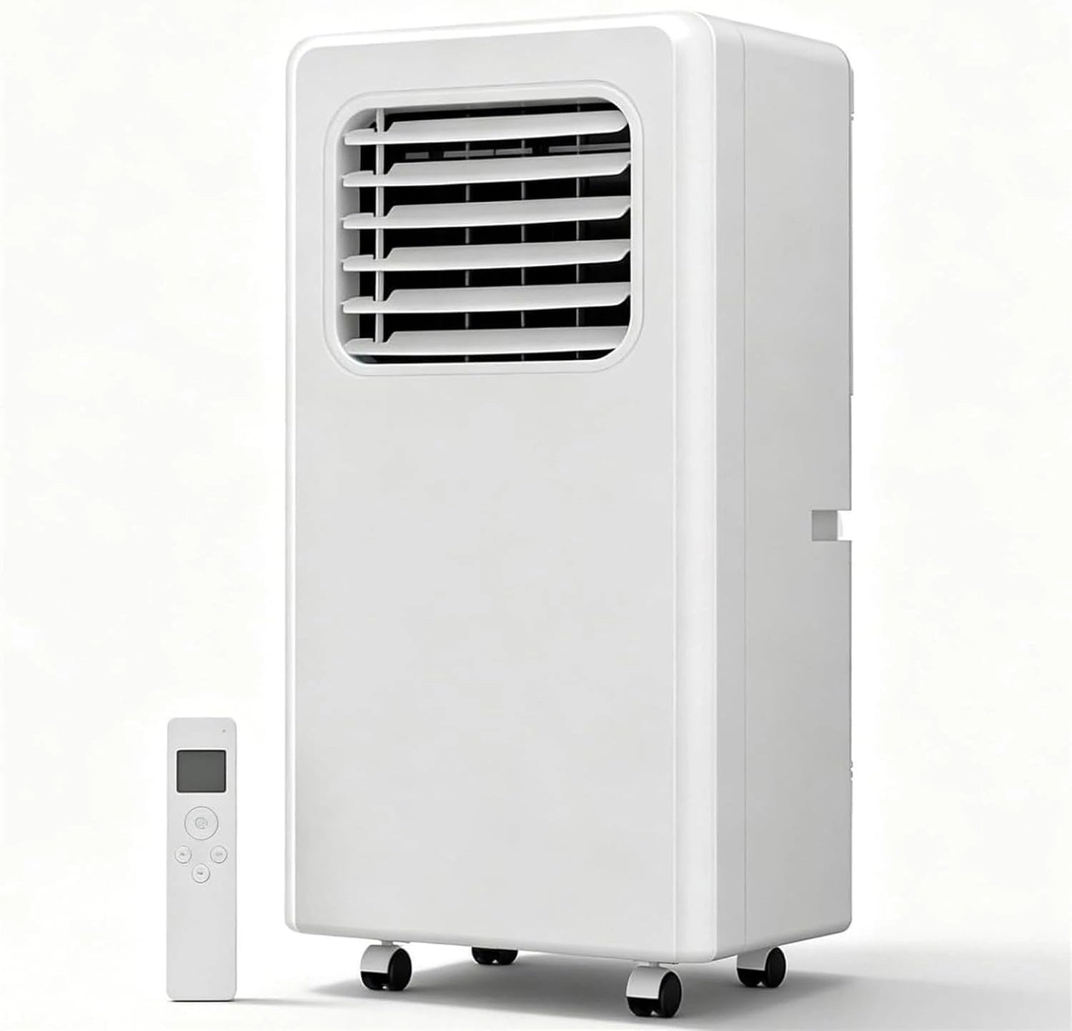 Climatiseur Portable 7000 Btu, Unité 4 en 1 écoénergétique (Refroidissement Et Déshumidification) Avec Télécommande, Couvre Jusqu'à 10 m² (108 Pi²)