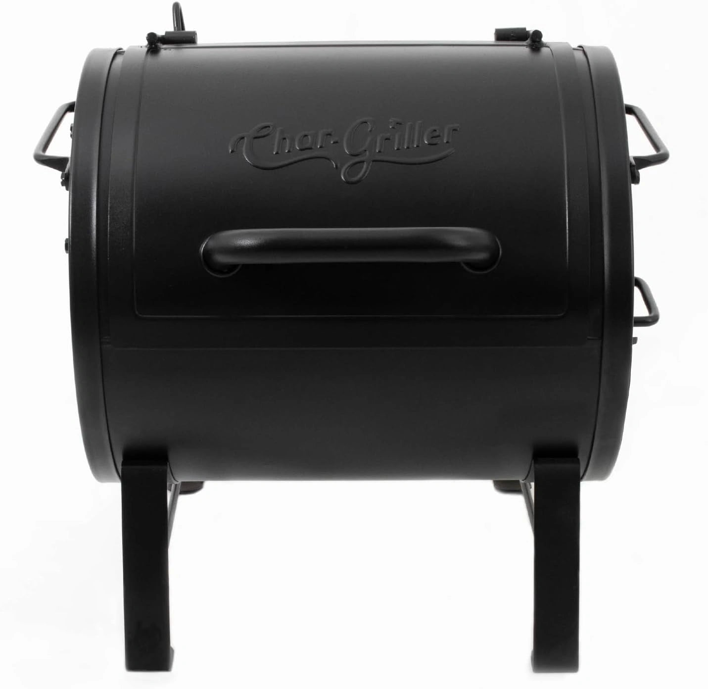 Char-Griller E82424 Barbecue à charbon portable pour fumoir latéral Noir, 250 cm