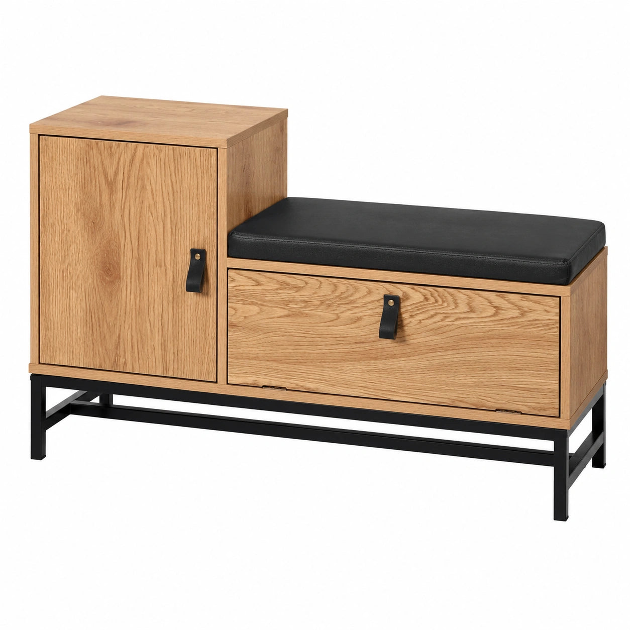 banc-de-rangement-chaussures-chene-avec-poignees-en-cuir-et-tissu-polyester-kkmycme915cy