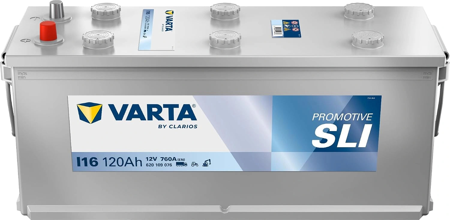 VARTA I16 Batterie Promotive Black, Noir, 12 V, 120 AH