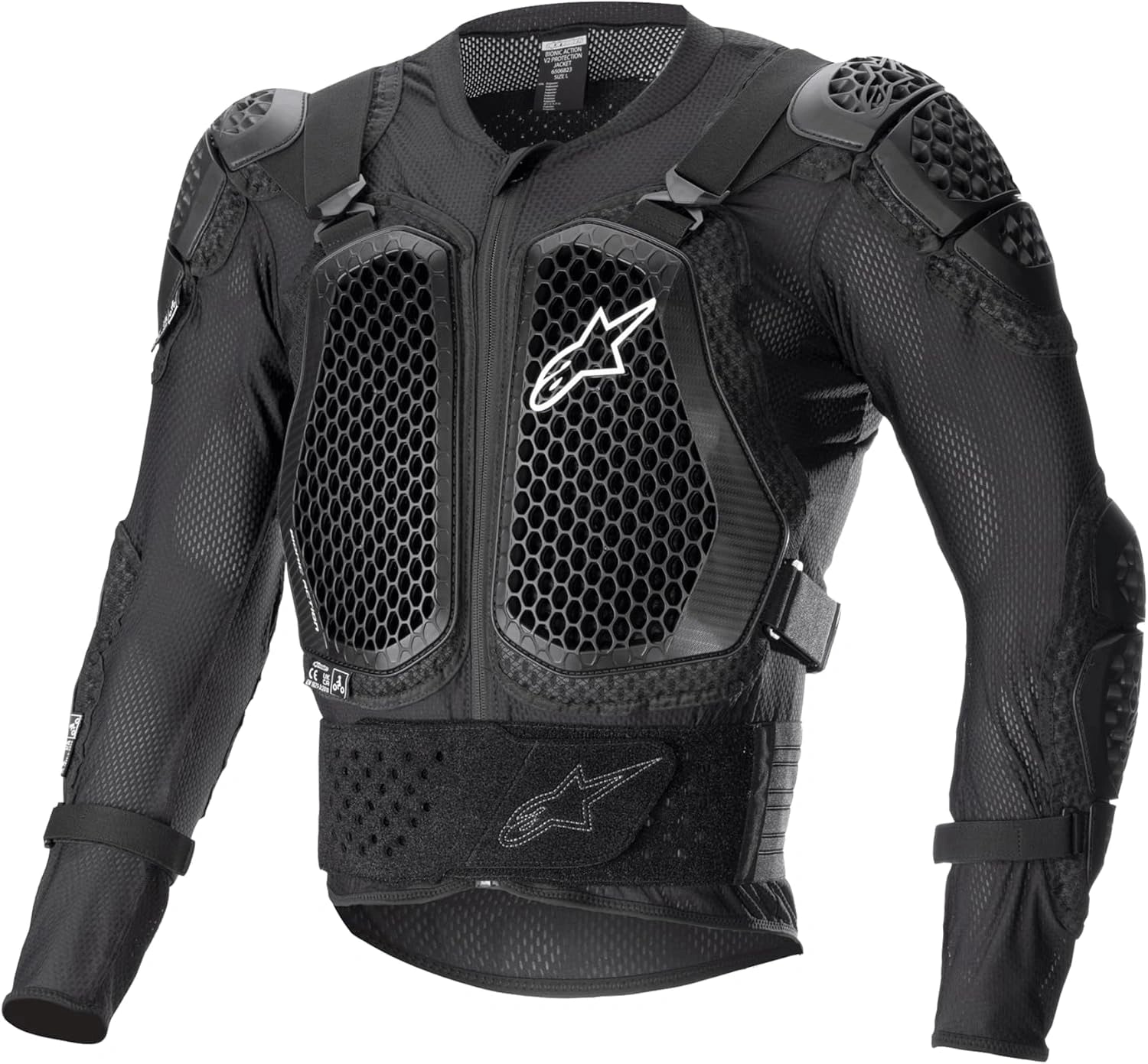 Alpinestars enfant Bionic Action V2 gilet de protection Black, Noir