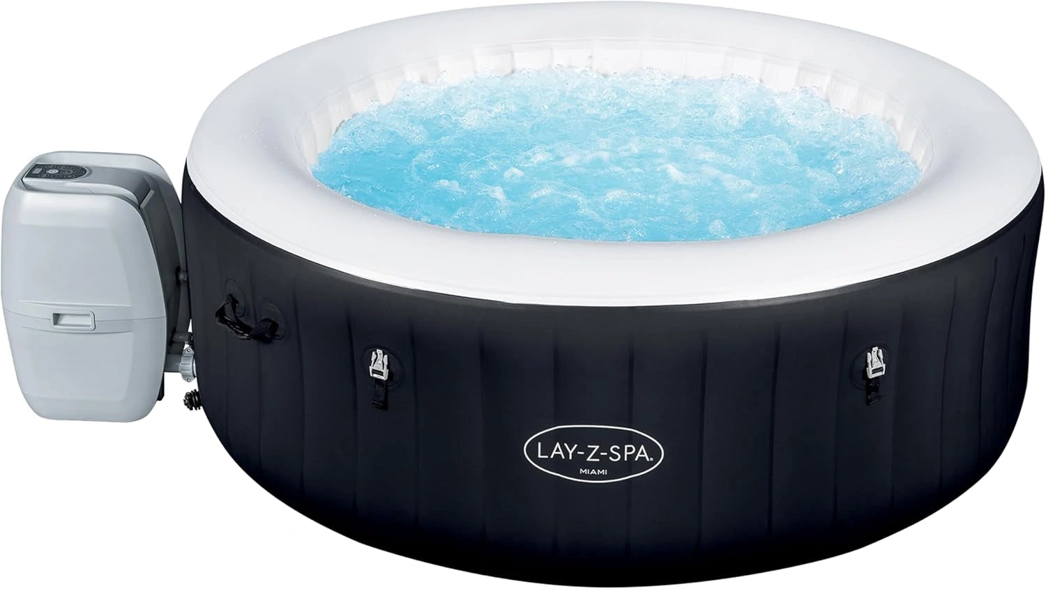 Bestway LAY-Z-SPA Miami Airjet 180 x 66 cm, 2-4 personnes, pompe
