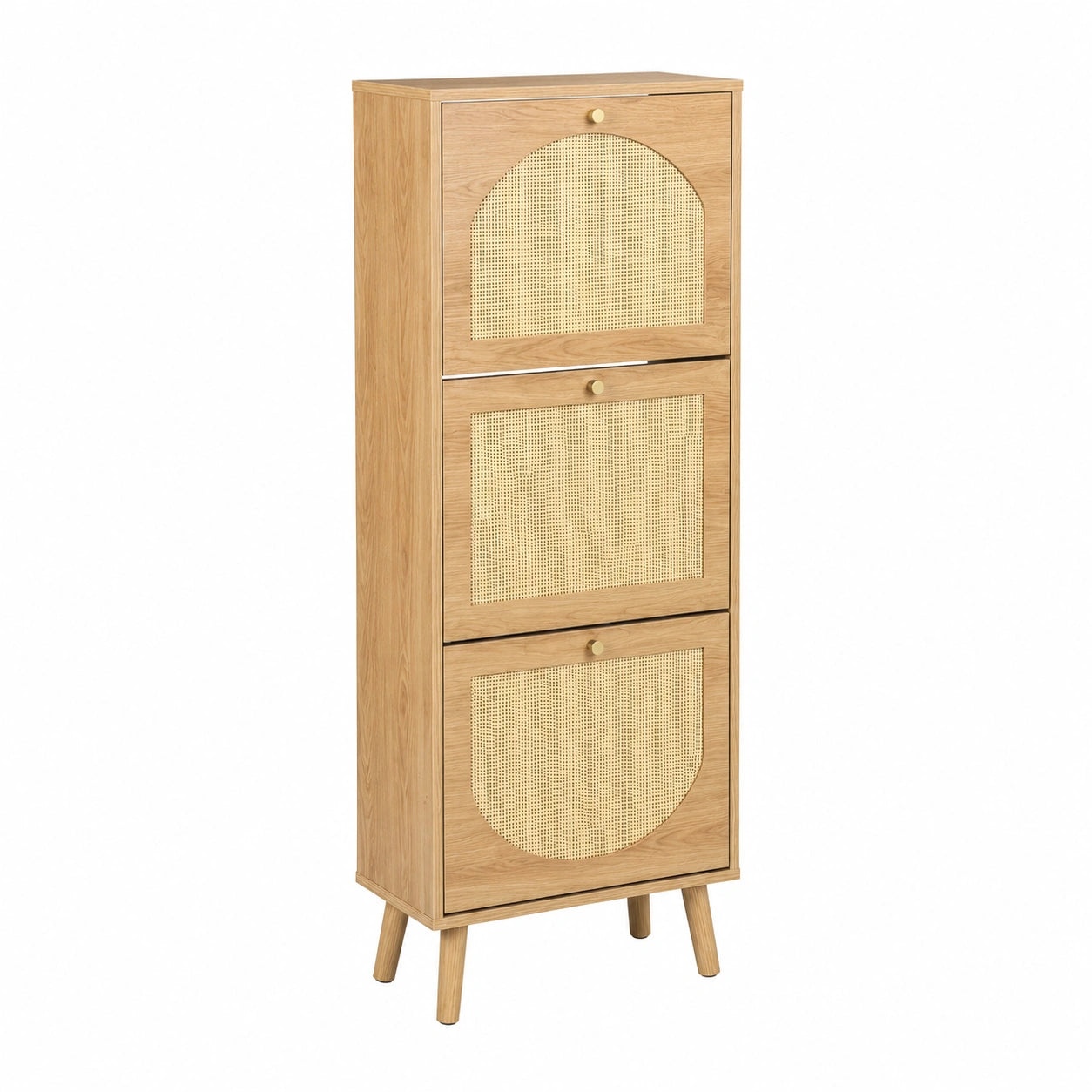 armoire-a-chaussures-etroit-3-portes-avec-etageres-reglables-en-bois-tiroir-rotin-54x24x135cm-ytjdsis874ff