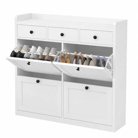 meuble-a-chaussures-avec-tiroirs-rabattables-et-separateurs-reglables-capacite-24-paires-blanc-bqanrnv866ox